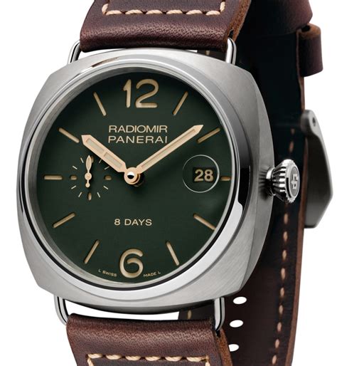 panerai watch green|panerai watch models.